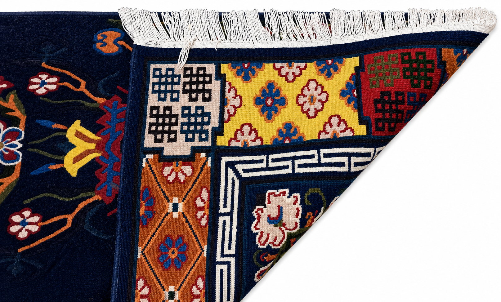 HandKnotted Nepali Woollen Carpet 100 Knots-92 Cm x 194 Cm