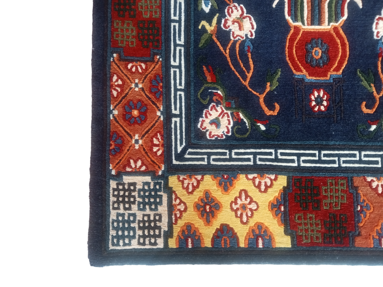 HandKnotted Nepali Woollen Carpet 100 Knots-92 Cm x 194 Cm