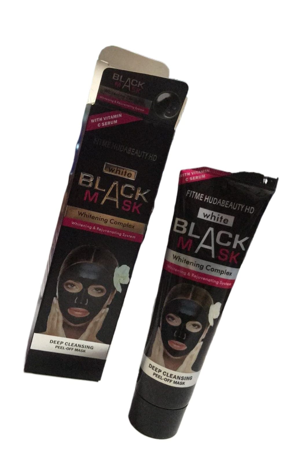 FITME HUDABEAUTY HD White Black Mask 20ml