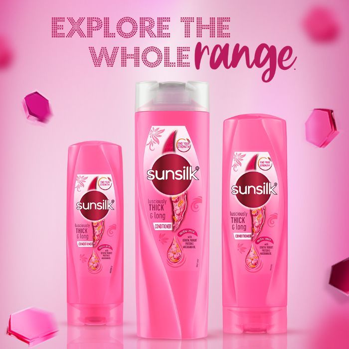 SUNSILK CONDITIONER PINK 320ML