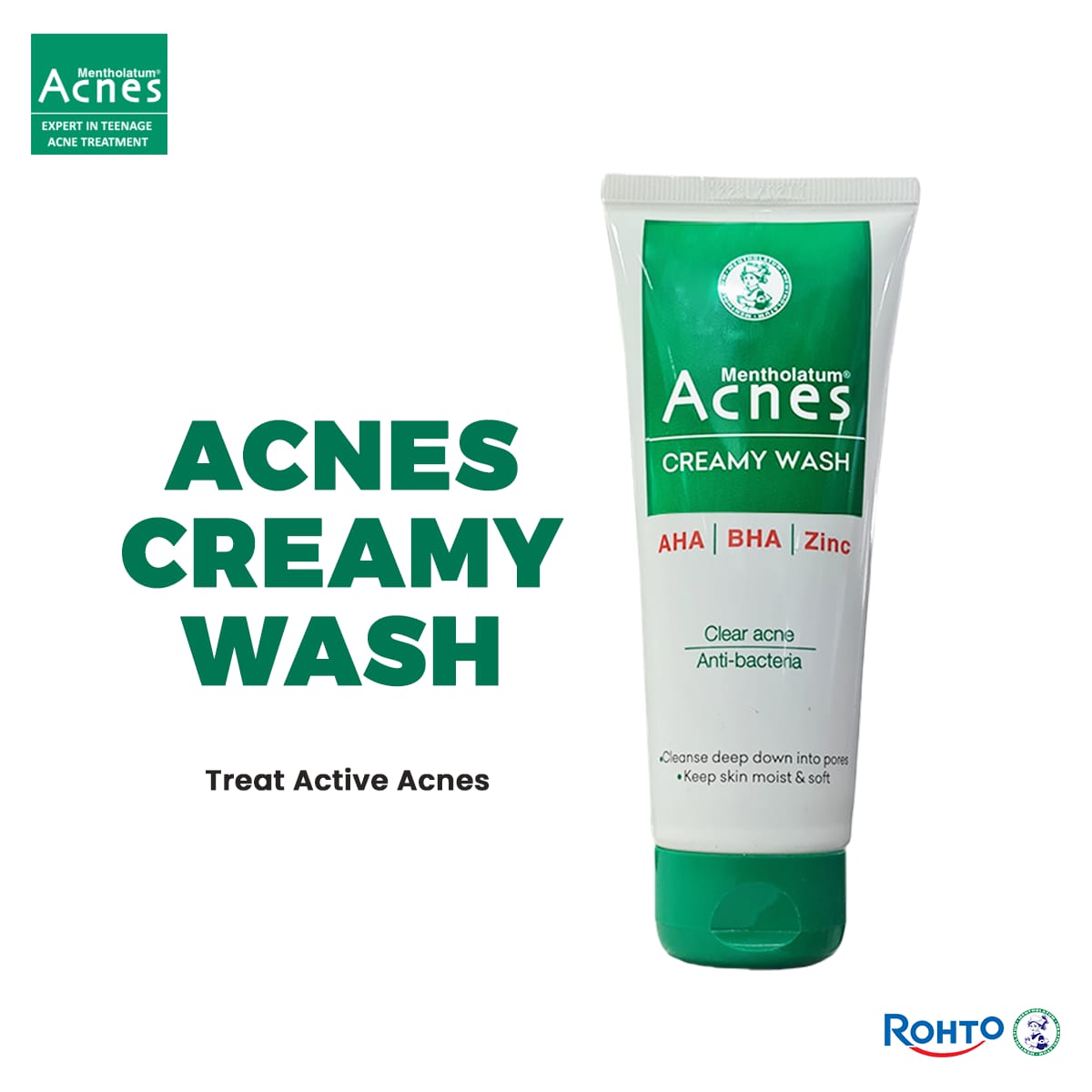 Acnes Creamy Wash 100g