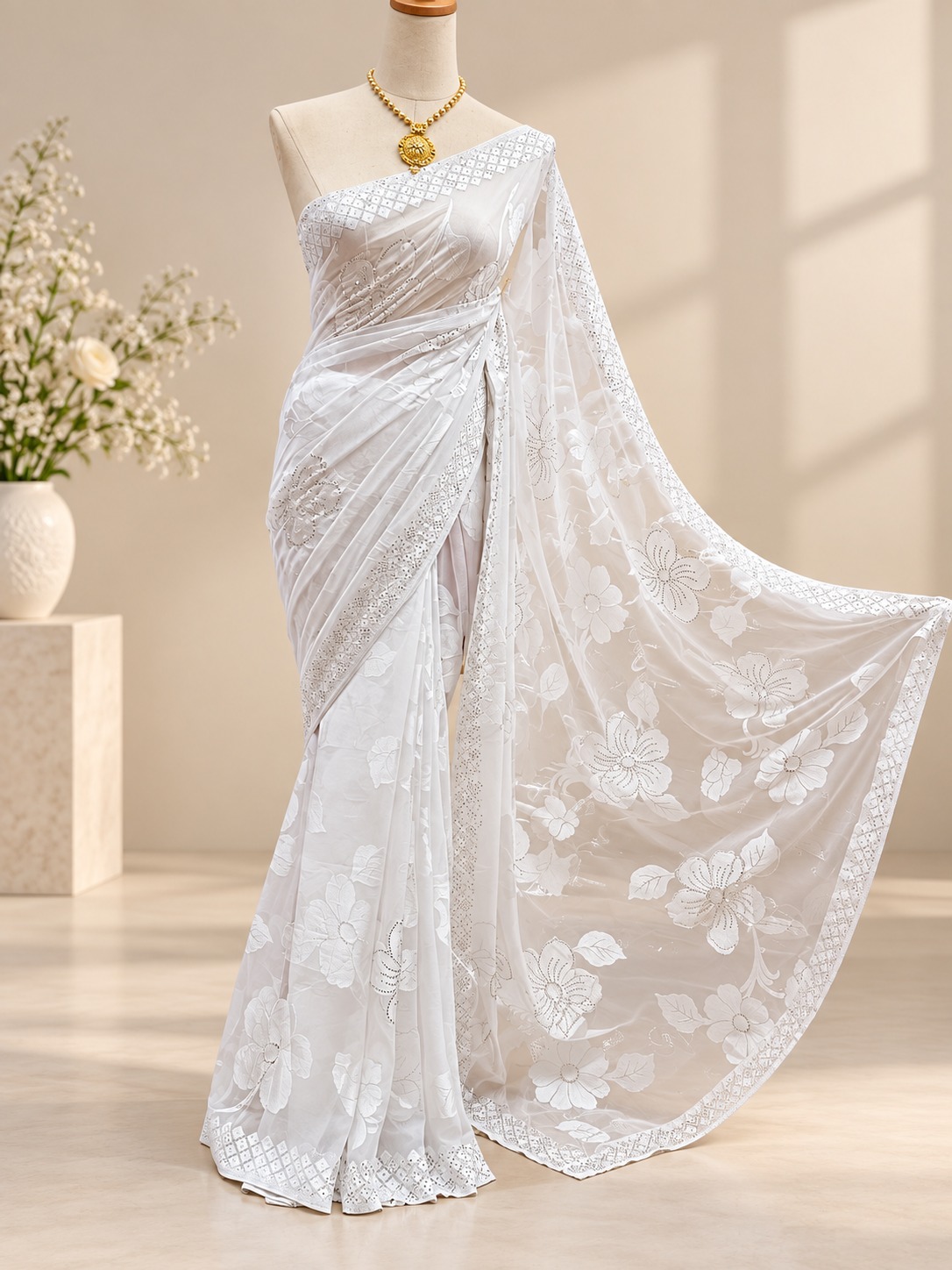 Premium Original Braso Chiffon Saree