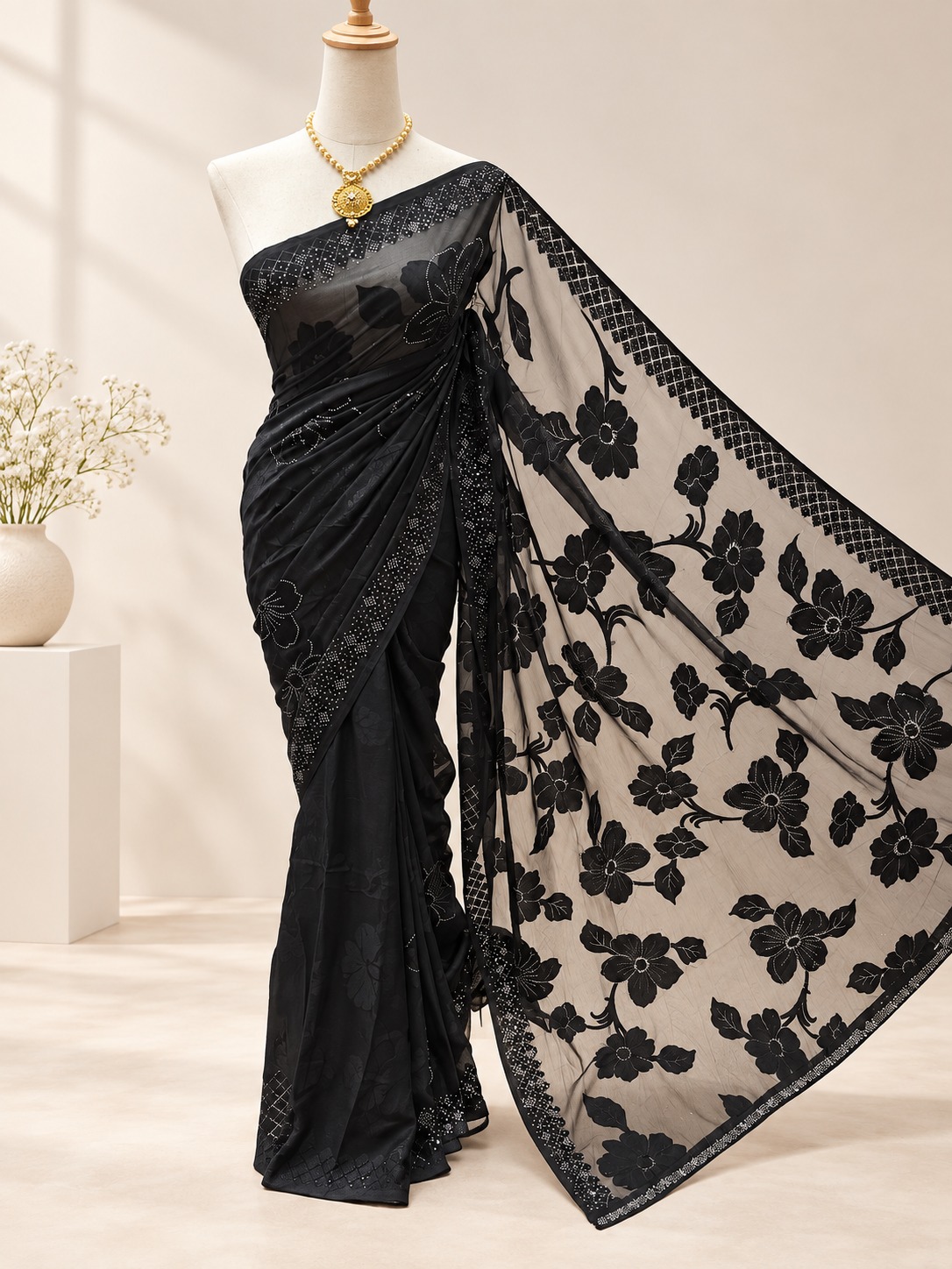 Premium Original Braso Chiffon Saree
