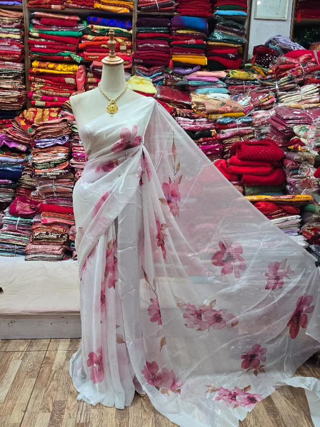 Printed Saree