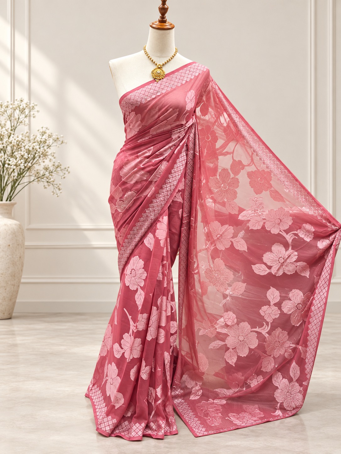 Premium Original Braso Chiffon Saree