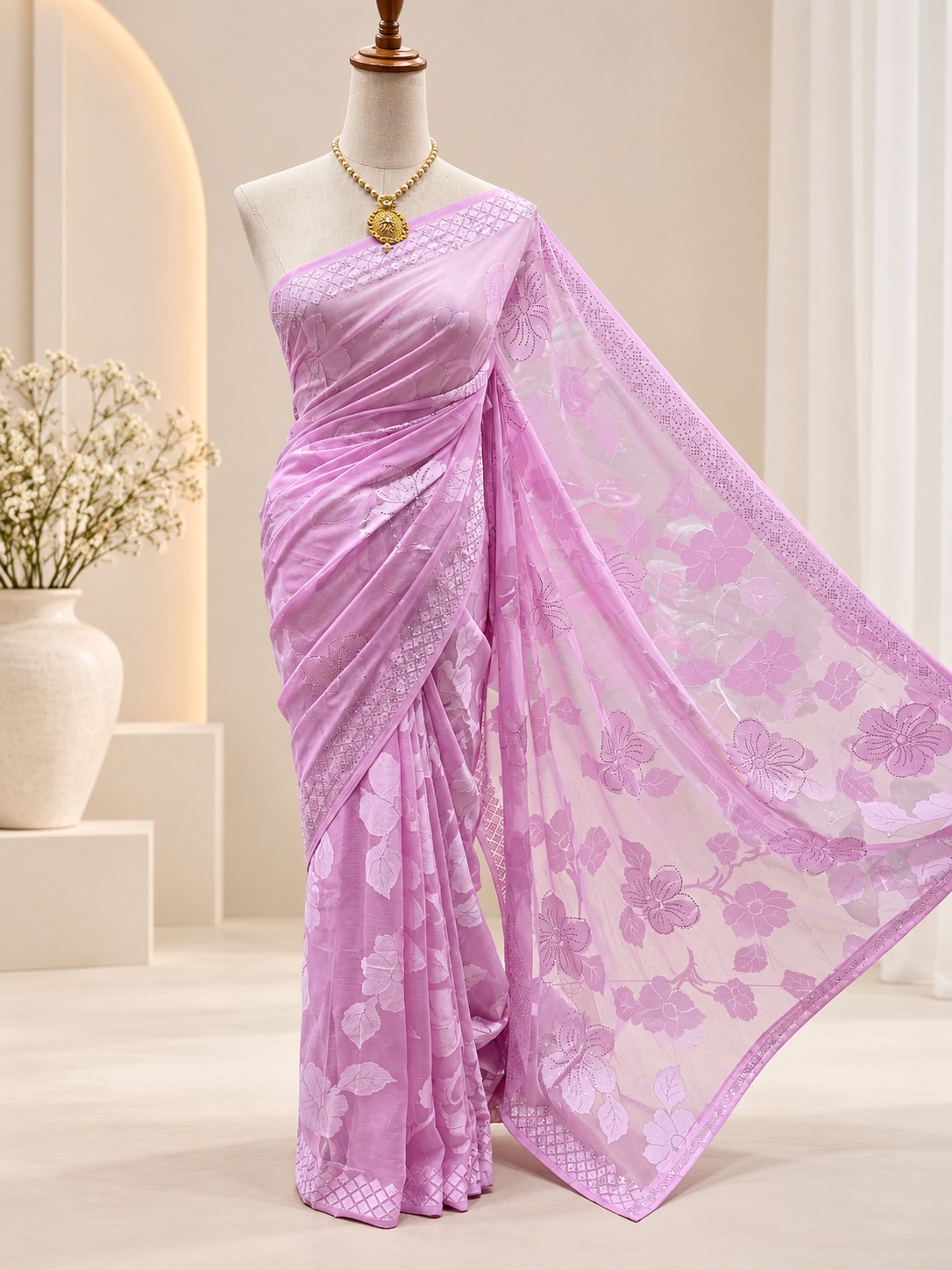 Premium Original Braso Chiffon Saree