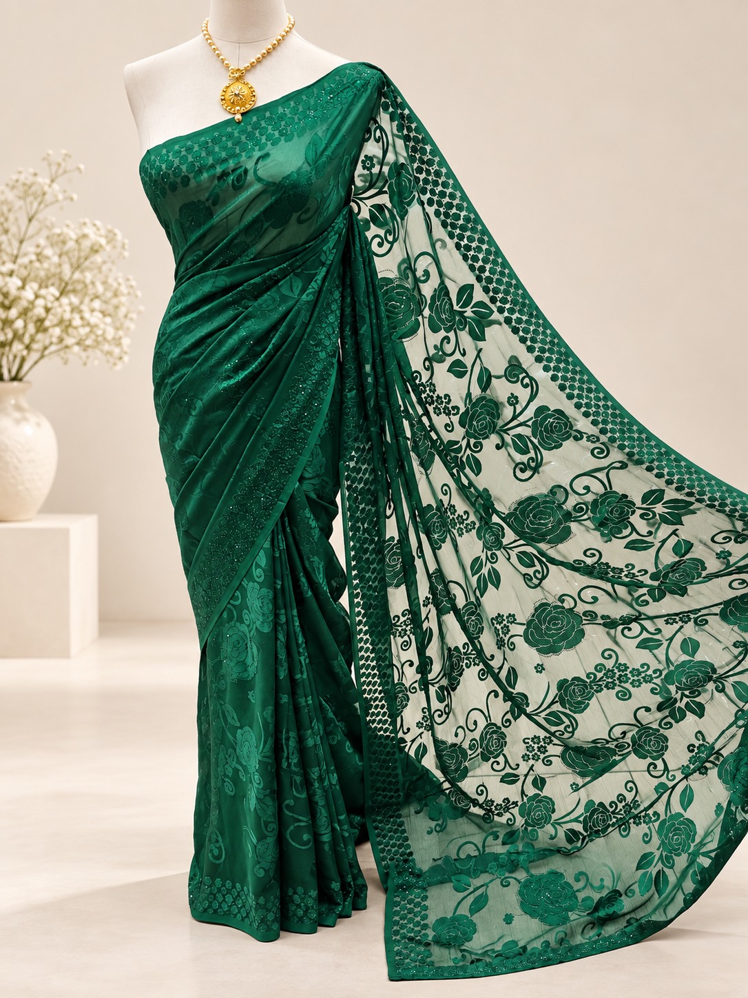 Premium Original Braso Chiffon Saree