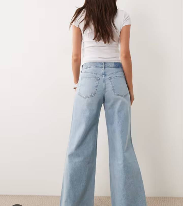 baggy denim jeans