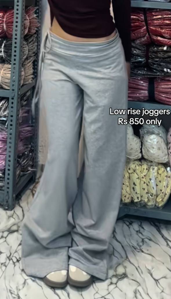 low rise joggers