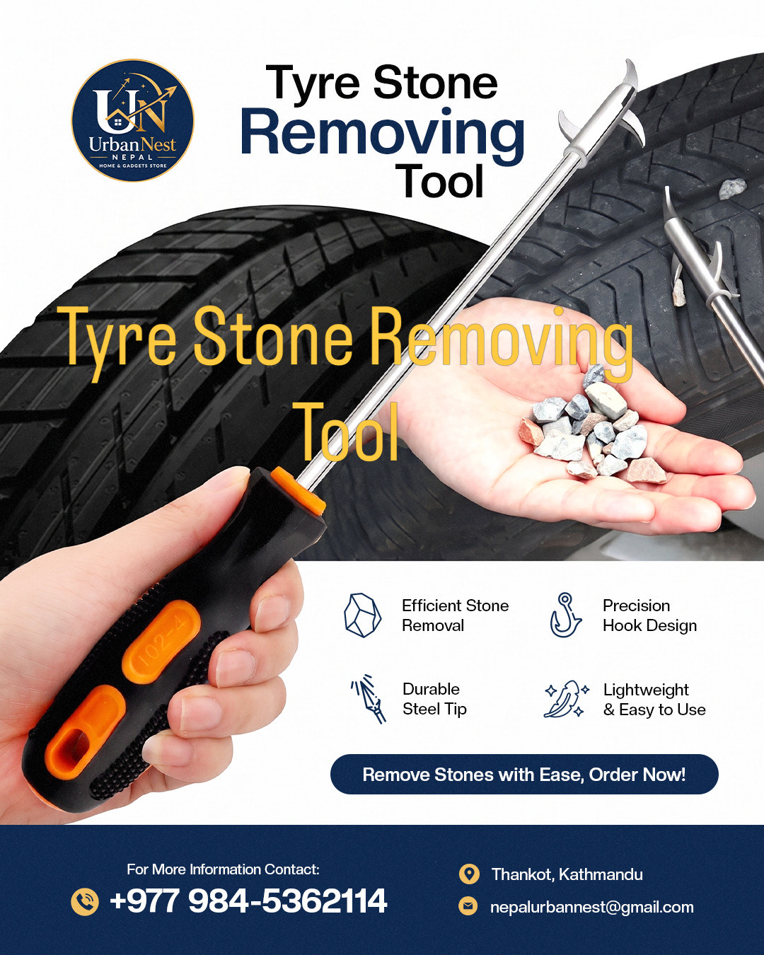 Tyre Stone Remover