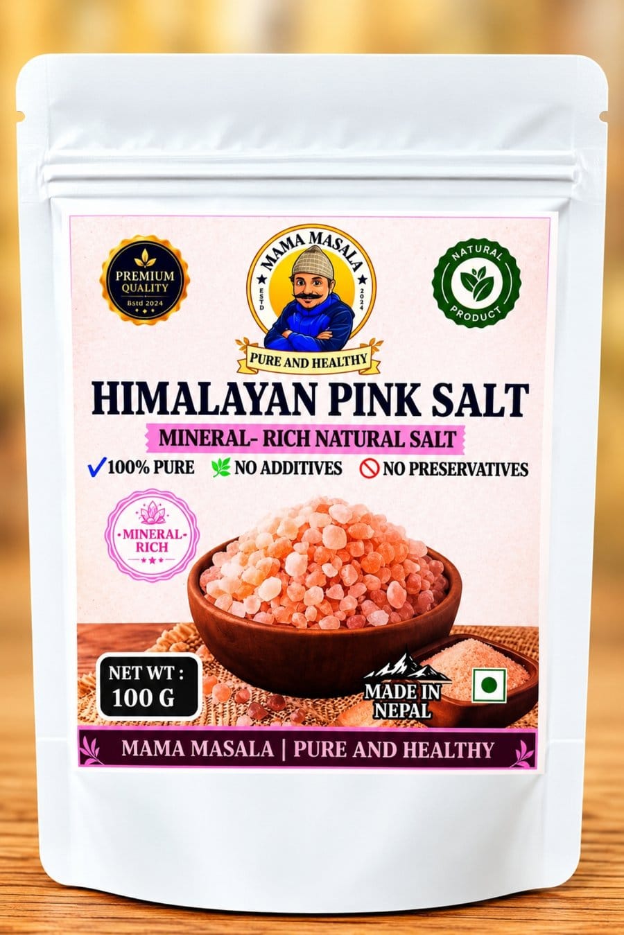 Himalayan Pink Salt | हिमाली सिदे नुन