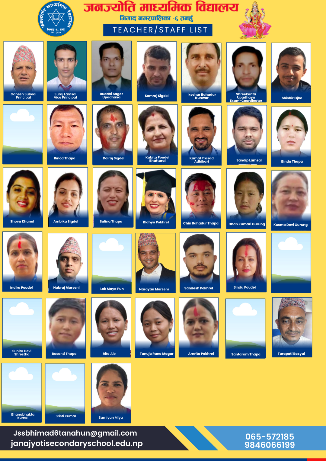 Dedicated Staff