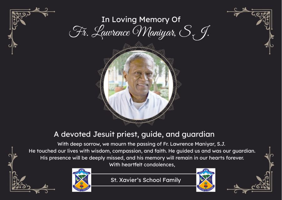 Fr. Lawrence Maniyar, S. J.