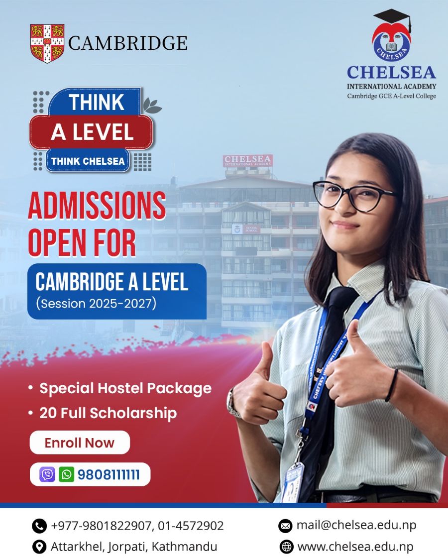 Admissions are now open for Cambridge A Level