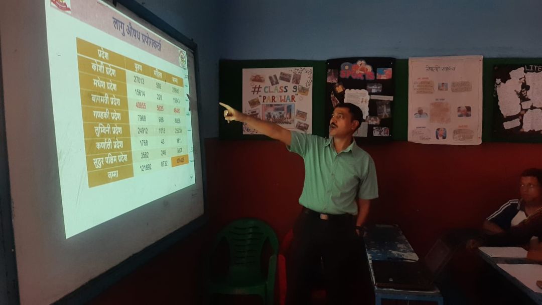 Classes Visiting Teachers and Academicians