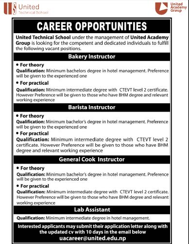 Vacancy Announcement