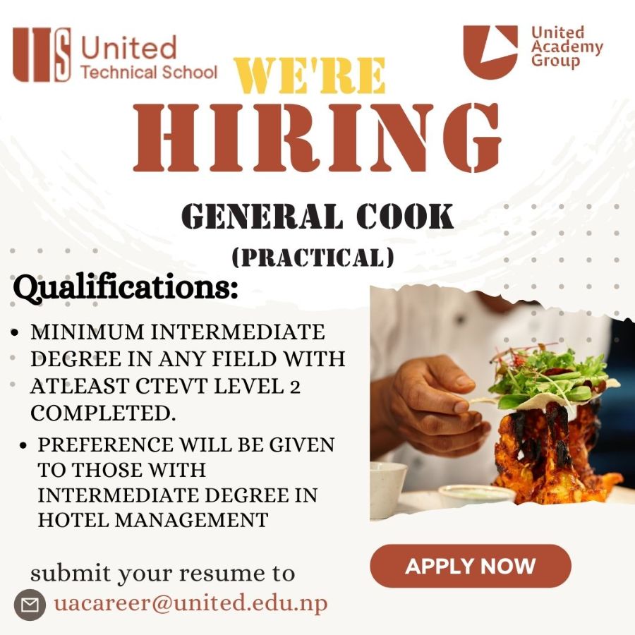 Vacancy Announcement!!!