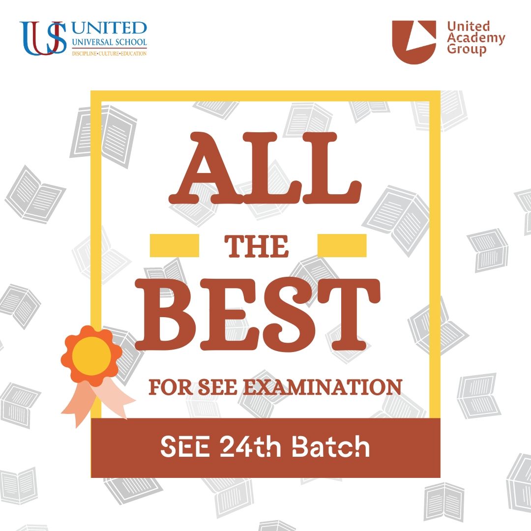 Best wishes for your SEE Exam!